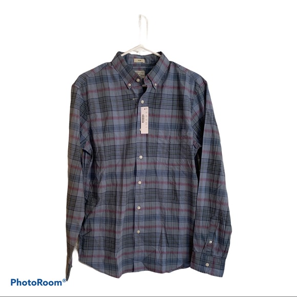 NWT J Crew Slim Stretch Organic Shirt …